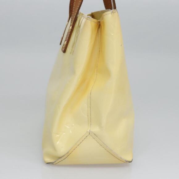 LOUIS VUITTON Monogram Vernis Reade PM Hand Bag Perle M91336 - Picture 7 of 13